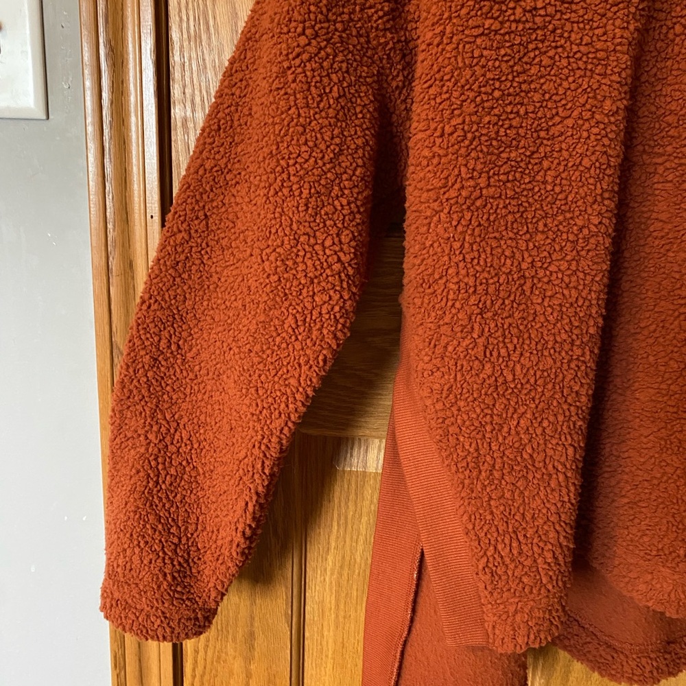 Fuzzy Rust Sweater - Picture 2 of 5